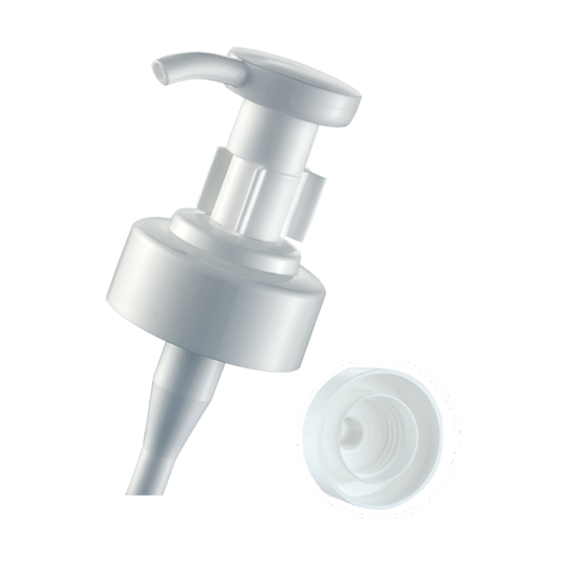 Ф20/410 White Plastic Clip Lock Lotion Pump